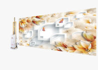 RoHS Mürekkepli Dikey Dış 3.29m Yükseklik 3D Duvar Baskı Makinesi