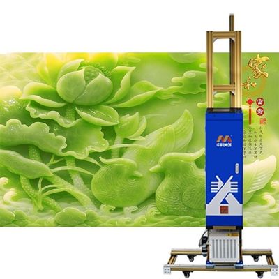 Zkmc 3d UV Duvar Yazıcısı, Sınırsız Genişlik Doğrudan Duvara Mürekkep Püskürtmeli Yazıcı