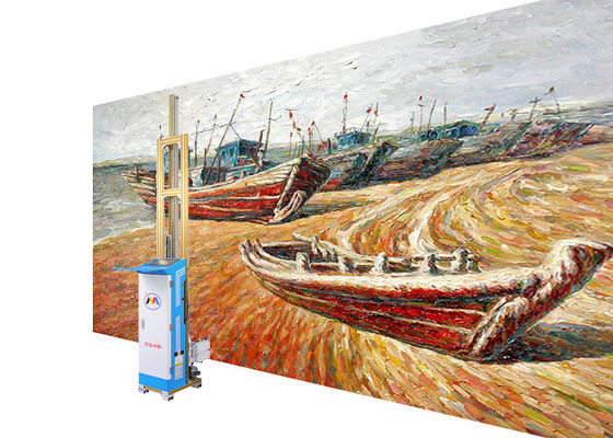 Zkmc 220v Dikey 3d Duvar Baskı Makinesi, Lazer Konumlandırma Duvar Yazıcısı