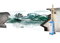 X Eksen Kılavuzu 5m Raylar Dijital Duvar Baskı Makinesi Otomatik Baskı Kafası Temizleme