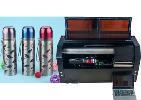 Yazdırılabilir Çap 55-88mm Silindir Baskı Makinesi Zkmc Otomatik Dönen Şişe Etiket Baskısı