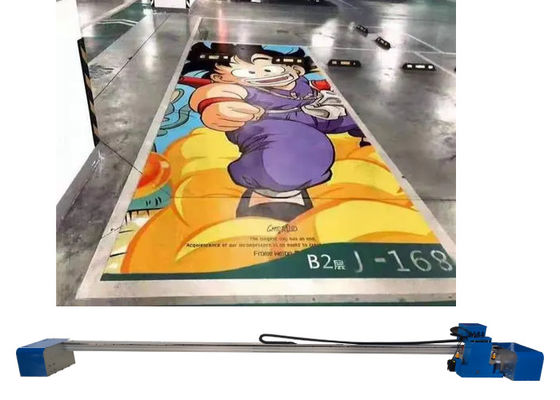 Zkmc 2880 Dpi 2 Baskı Kafaları Düz ​​Yataklı Baskı Makinesi Uv Mürekkep Cmykw Zemin Zemin Baskısı İçin 5 Renk